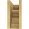 Ekena Millwork 8"W x 16"D x 16"H Classic Highland Rough Cedar Woodgrain TimberThane Corbel, Primed Tan CORUR08X16X16HLDRCPR - alternate 4